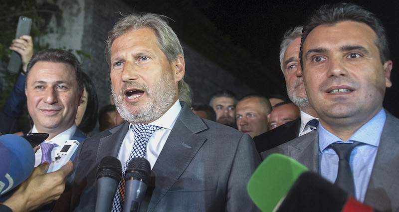 Crise politique en Macédoine : il faut toujours faire semblant de se mettre d’accord