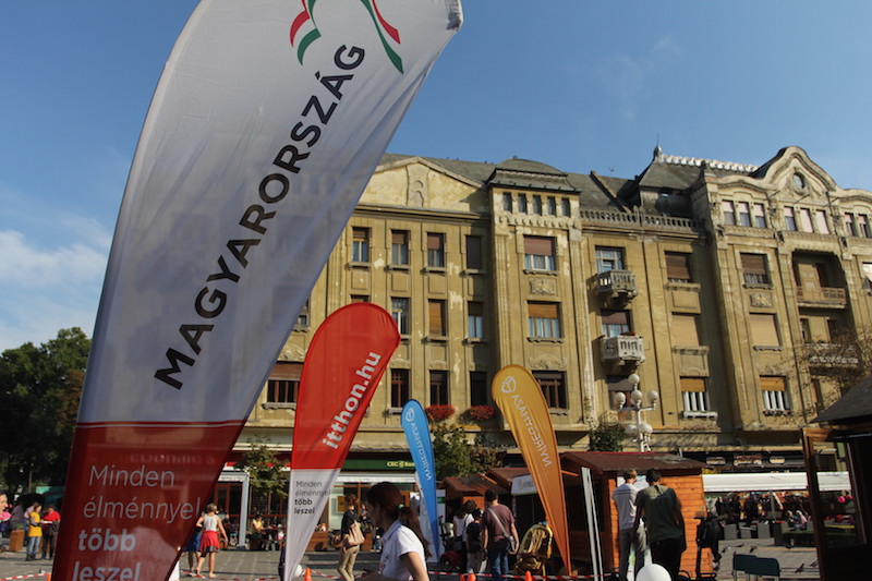 Festival hongrois dans le centre de Timișoara