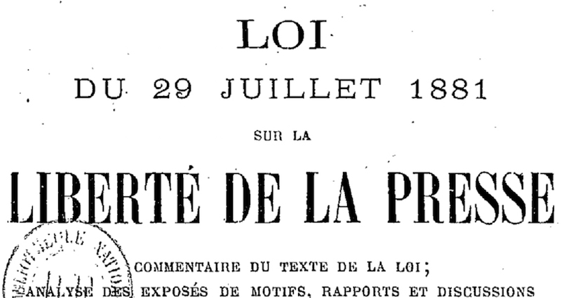 France : le droit de la presse à nouveau menacé