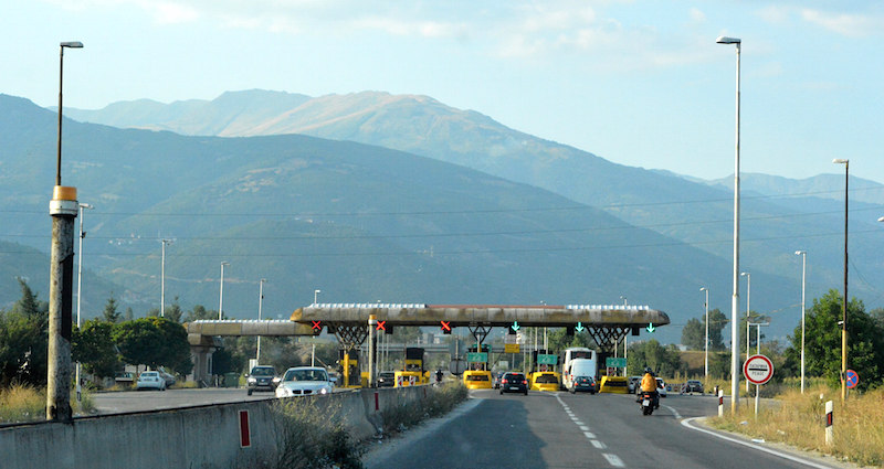 Macédoine : la tarification en euros, une bien curieuse aubaine pour les autoroutes
