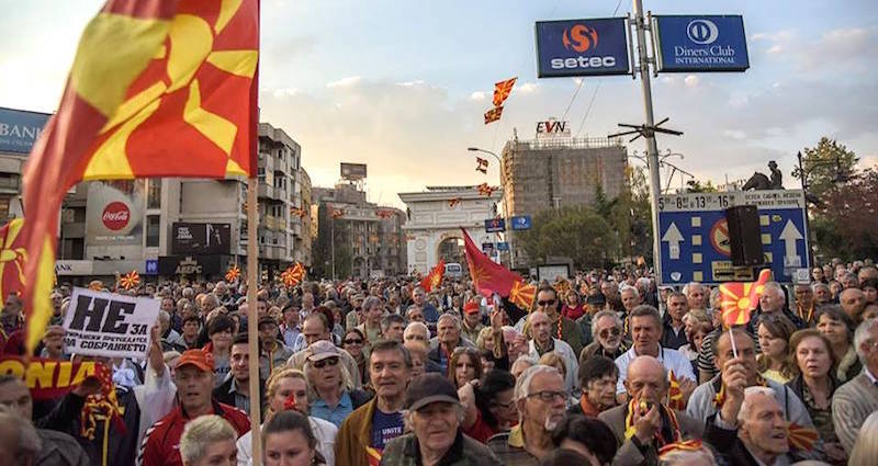 Macédoine : les «patriotes» pro-VMRO DPMNE ne désarment pas