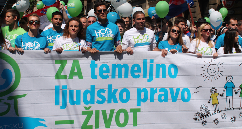 Élections municipales en Croatie : les militants du «droit à la vie» se font entendre