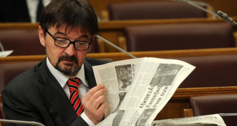 Le député Miodrag Vuković.