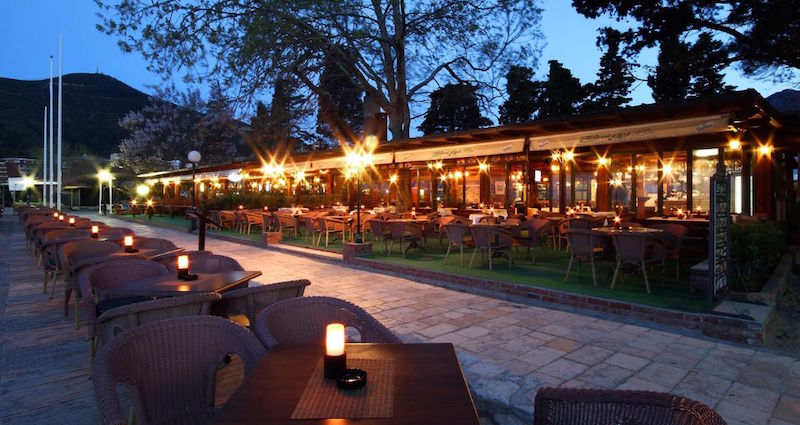 Le restaurant Zeleni Gay, à Budva