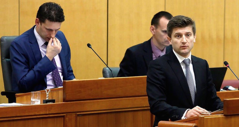 Croatie : Zdravko Marić reste ministre des Finances, Božo Petrov s&rsquo;en va, la crise continue