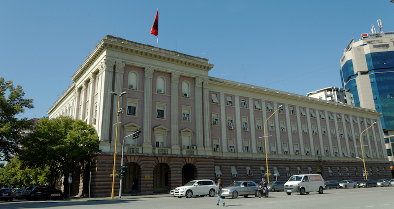Le Parlement albanais.