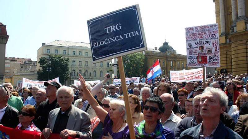 Croatie : le maire de Zagreb veut débaptiser la place Tito pour flatter l&rsquo;extrême-droite
