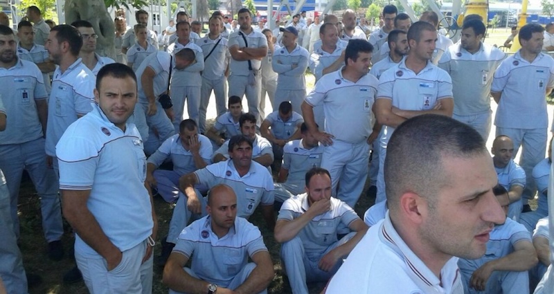 Serbie : grève générale à l&rsquo;usine Fiat de Kragujevac