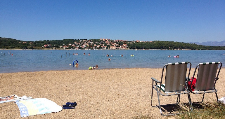 Sur la côte croate