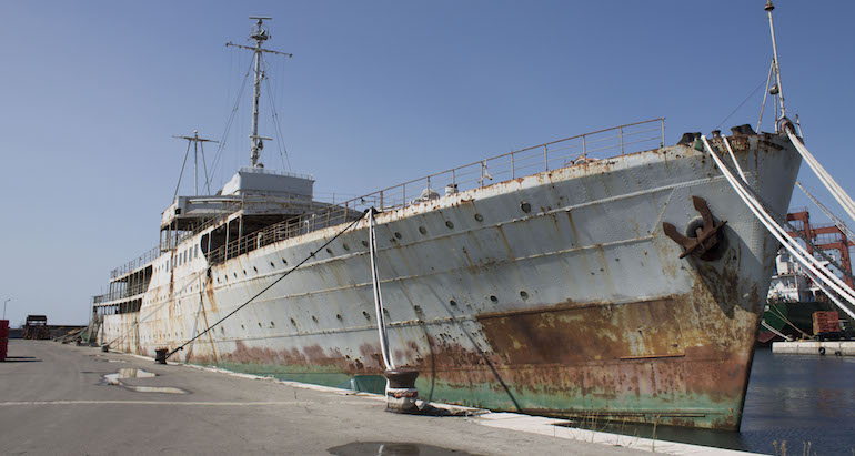 Croatie : à Rijeka, le Galeb, le yacht de Tito, bientôt remis à flot