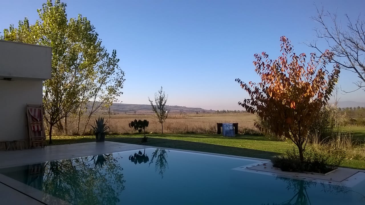 Ulpiana vue de l'hôtel