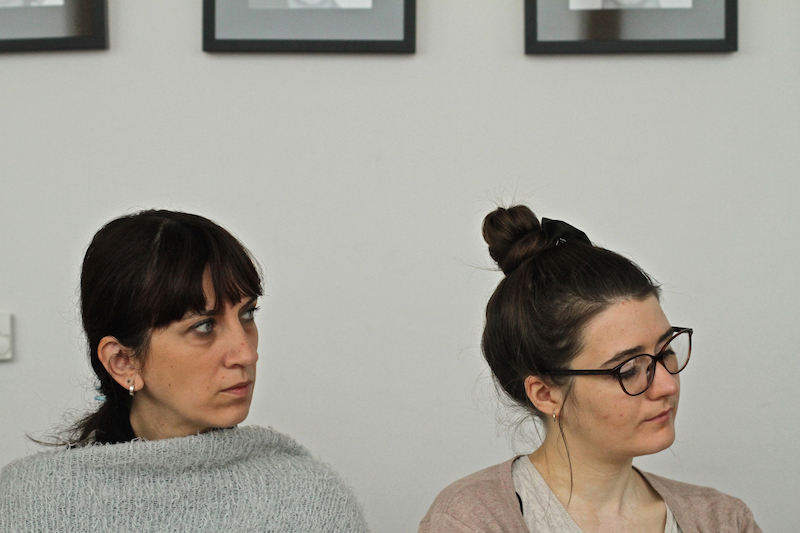Jaklina Naumovski et Julia Druelle Jaklina Naumovski et Julia Druelle