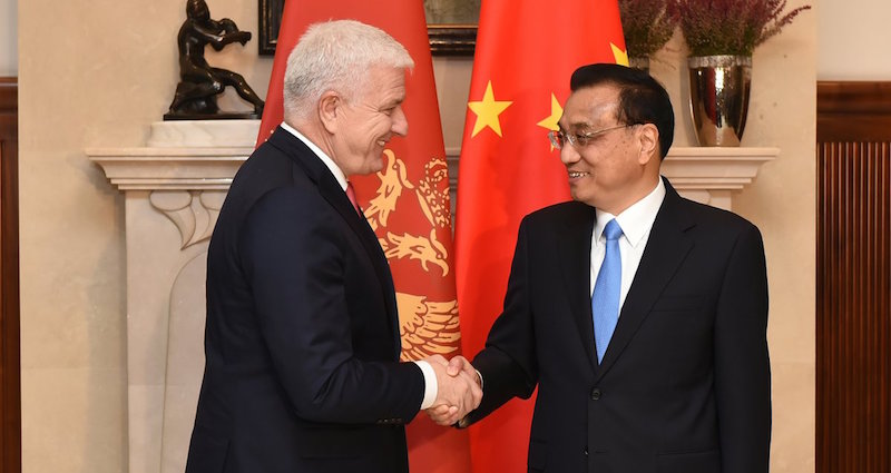 Le Monténégro sur la voie de garage de la nouvelle route chinoise de la soie