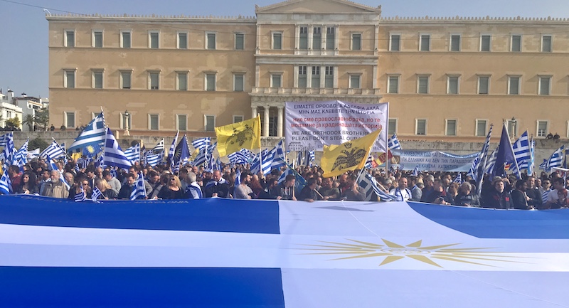 Conflit du nom avec la Macédoine : nouvelle démonstration de force des nationalistes à Athènes