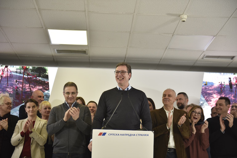 Serbie : avec 45% des voix, le SNS de Vučić rempile à la mairie de Belgrade
