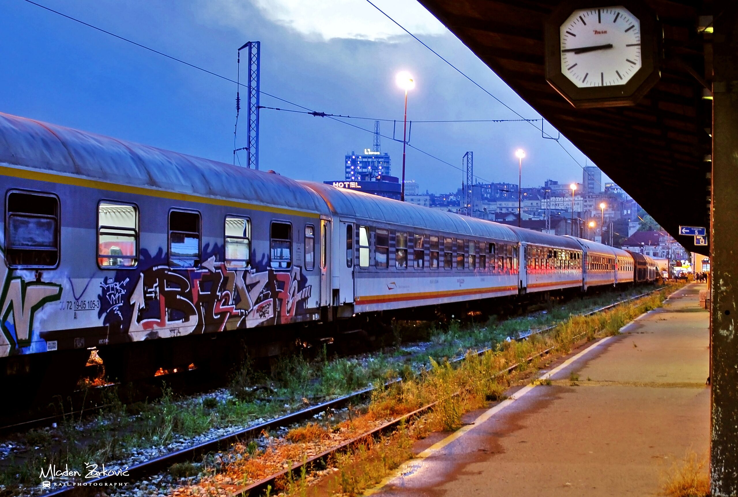 Serbie-Monténégro : le train 433 pour Bar ne partira plus de Belgrade Centrale