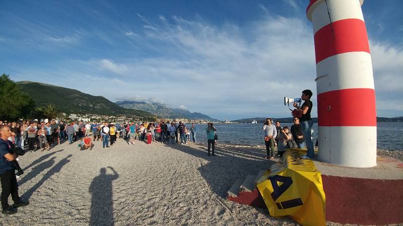 Monténégro : les citoyens se révoltent contre le saccage des Bouches de Kotor