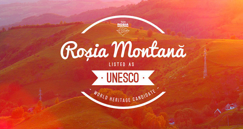 La Roumanie demande elle-même le report du classement de Roşia Montană à l’Unesco