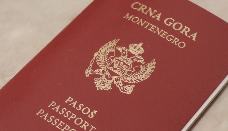 Le Monténégro va remettre ses passeports en vente