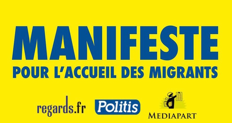 150 personnalités signent le Manifeste pour l’accueil des migrants