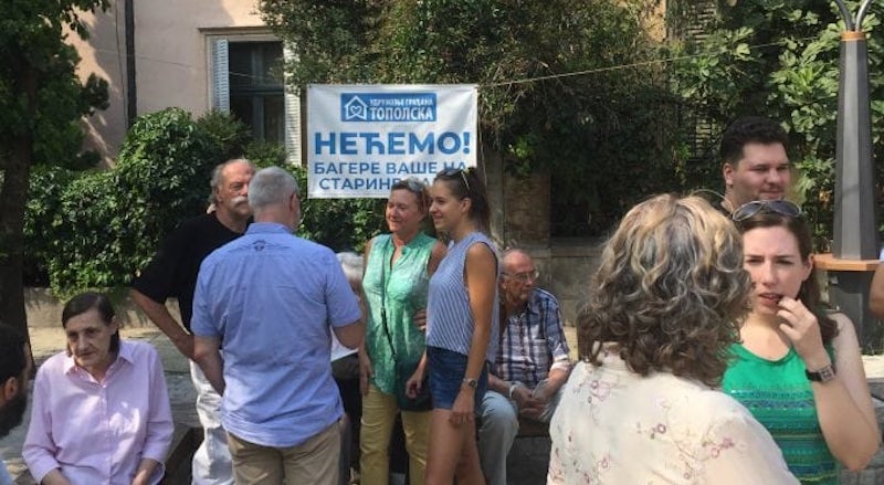 Serbie : à Belgrade, le quartier de Krunski Venac déclare la guerre aux promoteurs