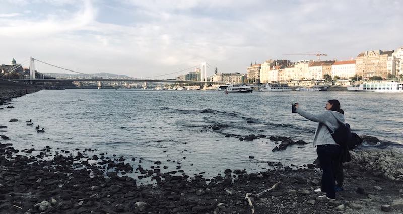 Le Danube à Budapest, le 17 octobre 2018.