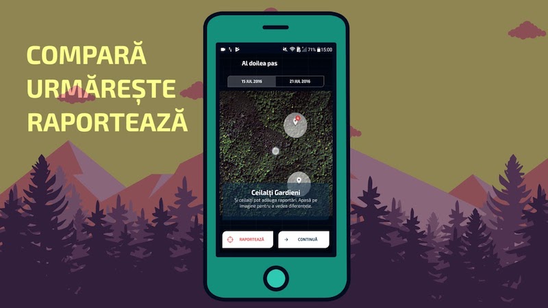 Roumanie : Greenpeace lance une application pour protéger les forêts