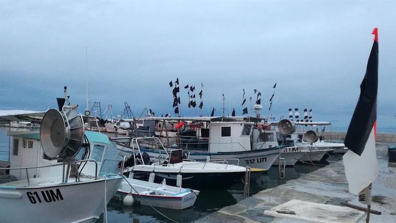 Bateaux dans le port croate de Savudrija