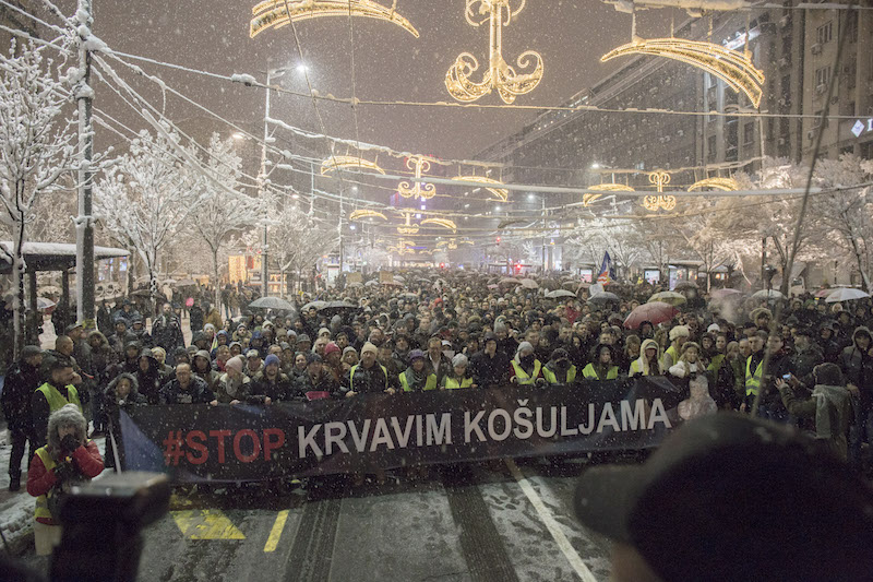 Manifestations en Serbie : « Nous travaillons à briser la peur »