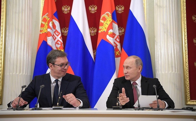 Serbie : Poutine à Belgrade, Vučić veut faire une démonstration de force