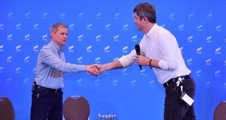 Dacian Cioloș et Dan Barna, leaders de PLUS et de l'USR