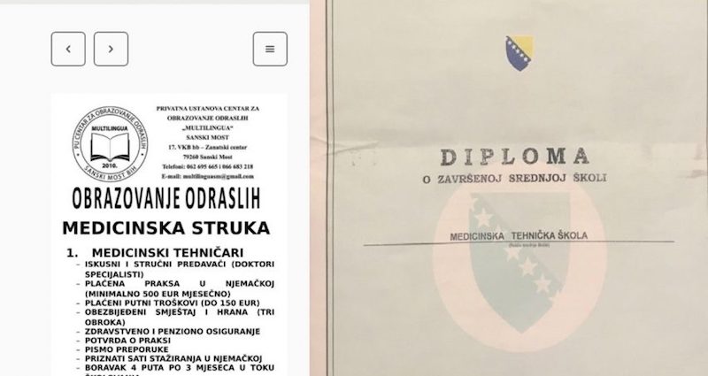 Bosnie-Herzégovine : comment se procurer un diplôme en deux semaines