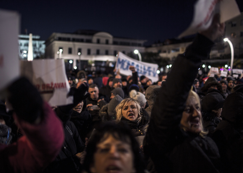 Monténégro : la société civile maintient la pression contre le régime Đukanović