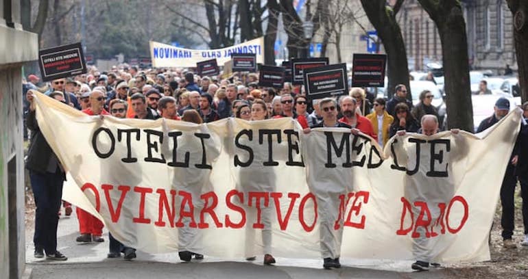 Croatie : la révolte des journalistes contre la censure
