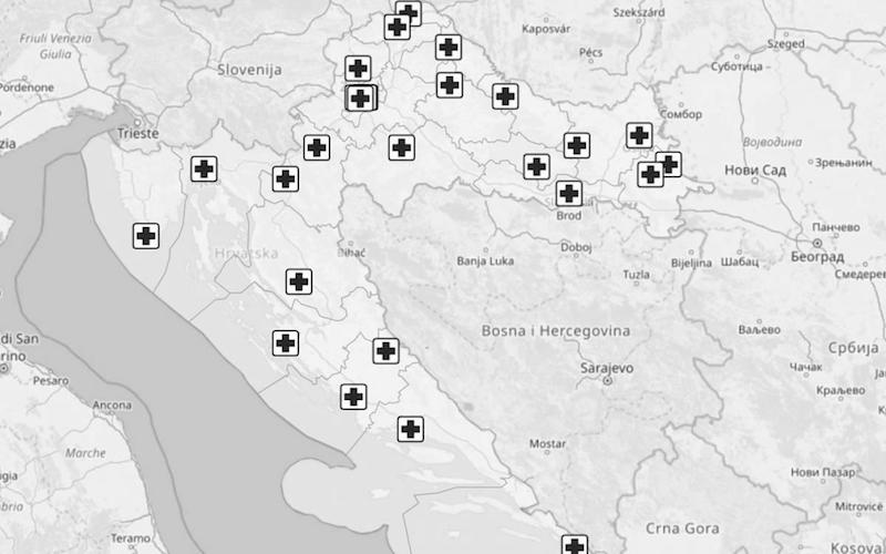 Croatie : des militant.e.s mettent en ligne une carte interactive de l’accès à l’IVG