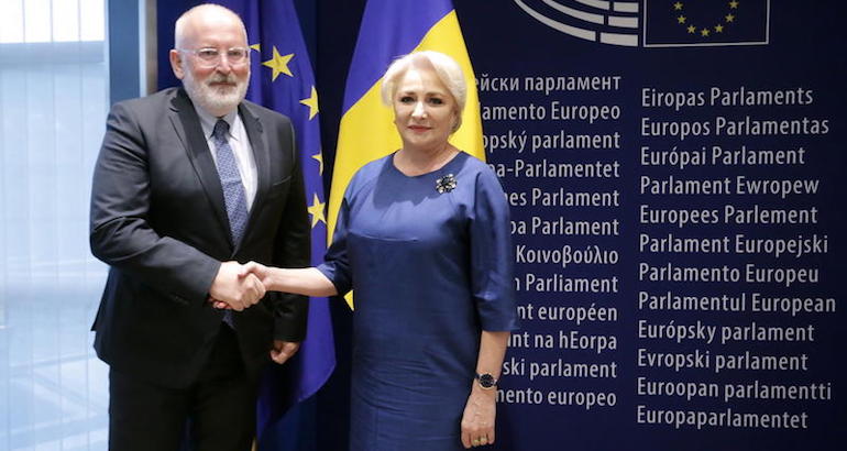 Le bras de fer se durcit entre la Roumanie et l&rsquo;Union européenne