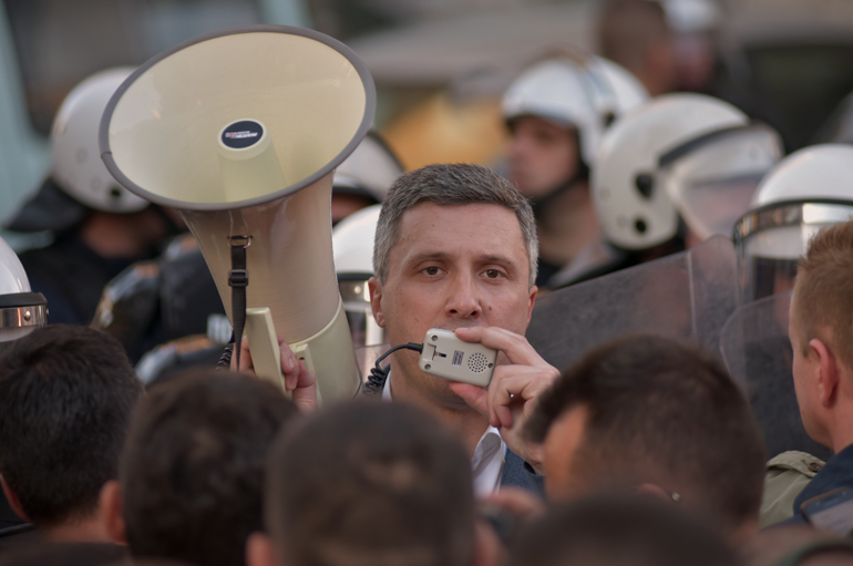Manifestations en Serbie : Boško Obradović, la figure qui monte et qui divise