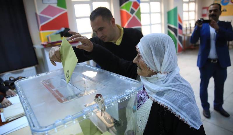 Journée de vote dans l'est de la Turquie