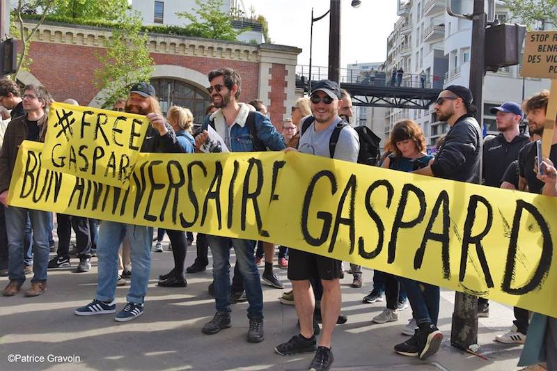 Médias en France : en soutien à notre confrère Gaspard Glanz
