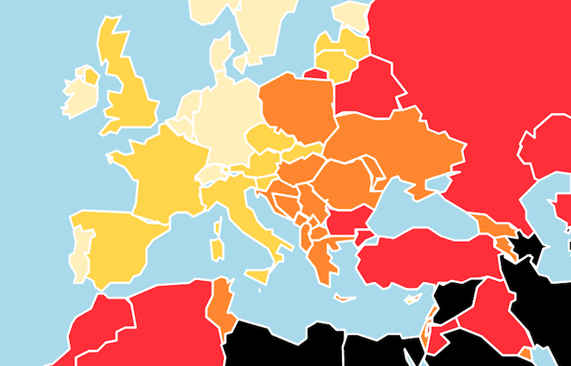 Classement RSF de la liberté de la presse : les Balkans stagnent, la Serbie s&rsquo;effondre