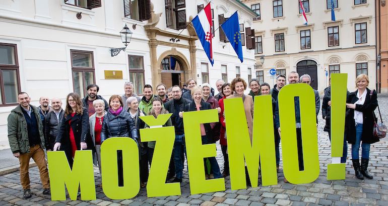 Européennes 2019&nbsp;: Možemo, le «&nbsp;Podemos croate&nbsp;» se bat pour une UE plus solidaire