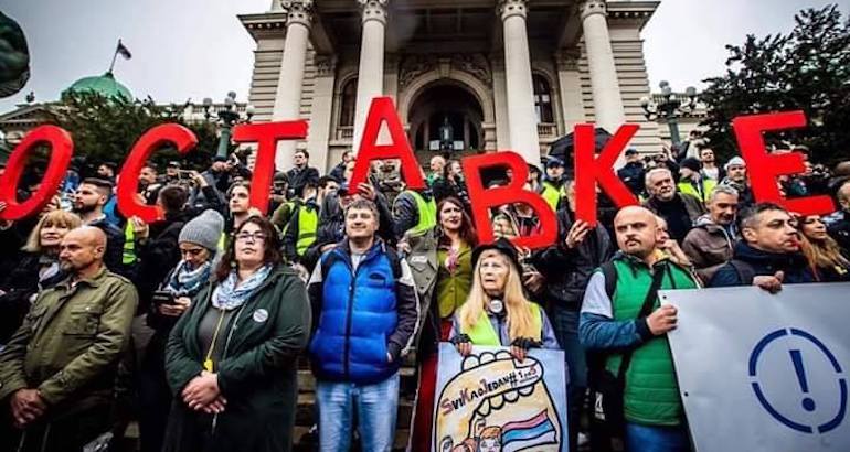 Serbie : à Požega, «&nbsp;petite grande victoire&nbsp;» contre les shérifs locaux du SNS