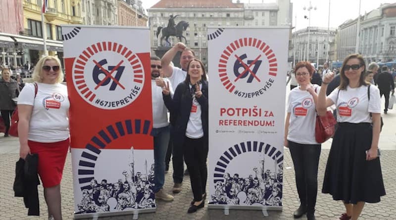 Croatie : vers un référendum contre la retraite à 67 ans