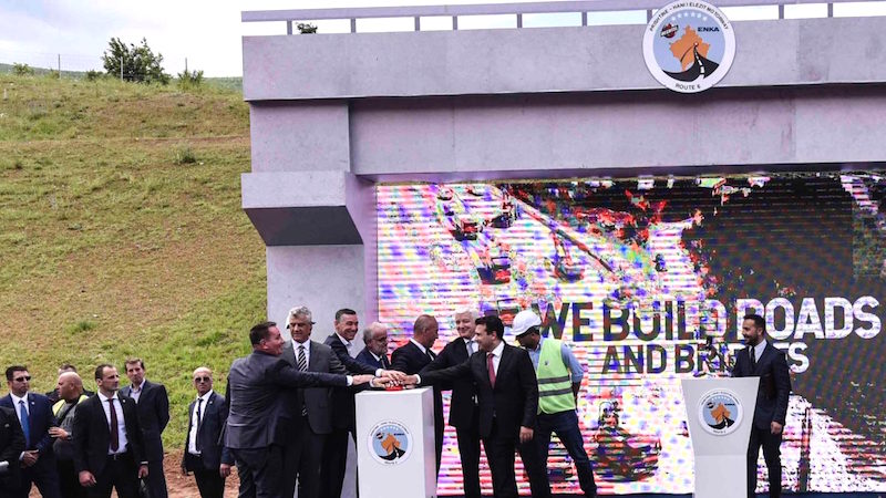Kosovo&nbsp;: inauguration en grande pompe de l&rsquo;autoroute Pristina-Skopje