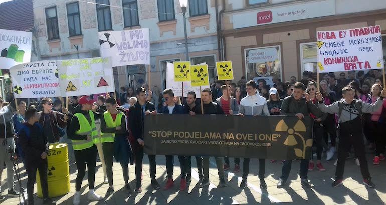 Croatie : les habitants de Dvor ne veulent pas des déchets radioactifs