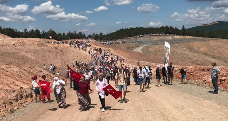 Environnement en Turquie : les habitants de la région de Çanakkale refusent les mines d&rsquo;or