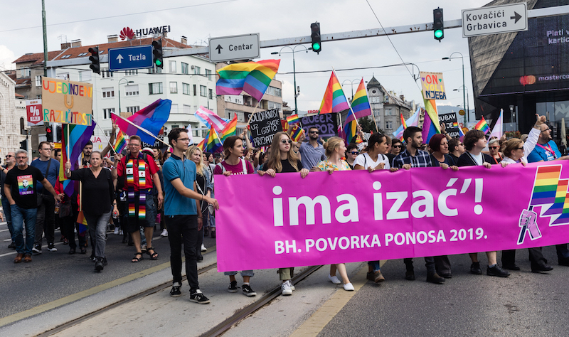 Bosnie-Herzégovine : une première marche qui fait la fierté de Sarajevo