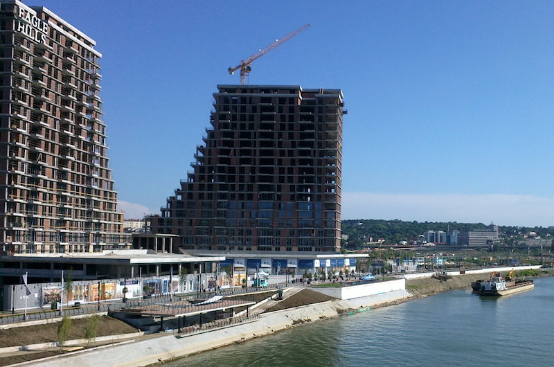 Serbie : travaux à Belgrade, la destruction d&rsquo;une ville