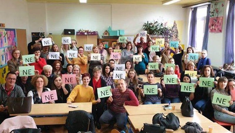 Croatie : après un mois de grève, les enseignants obtiennent victoire
