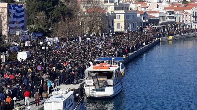 Grèce : les îles de l&rsquo;Egée contre l&rsquo;agrandissement des camps de réfugiés